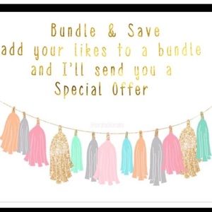 •••BUNDLE LIKES=DISCOUNT•••